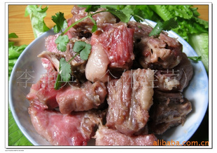 【】餐饮特色菜风吹排骨---猪肉尾骨制品